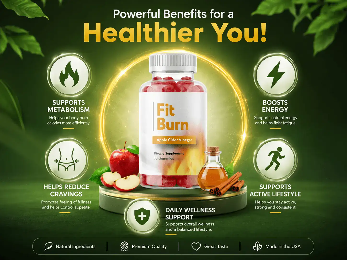 Fit Burn benefits metabolism support appetite control energy boost plant-based formula